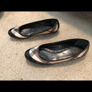 Authentic Burberry Flats